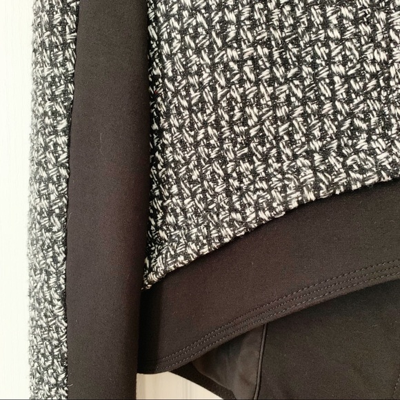 NWT Kenneth Cole Tweed & Ponte Jacket Blazer Sz 8 - Picture 8 of 8